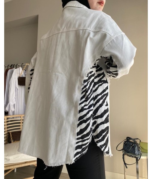 Zebra Desenli Ceket